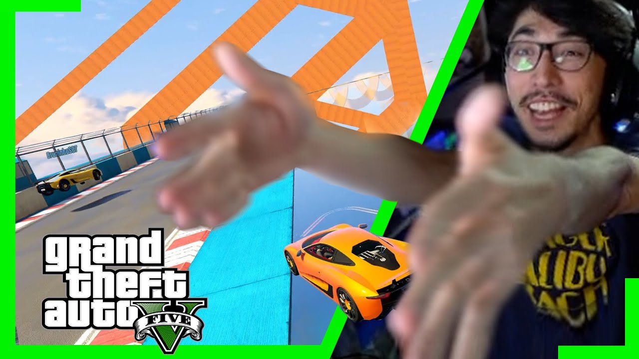 O PENDRIVE EM AÇÃO!! - GTA V Corridas Malucas #318