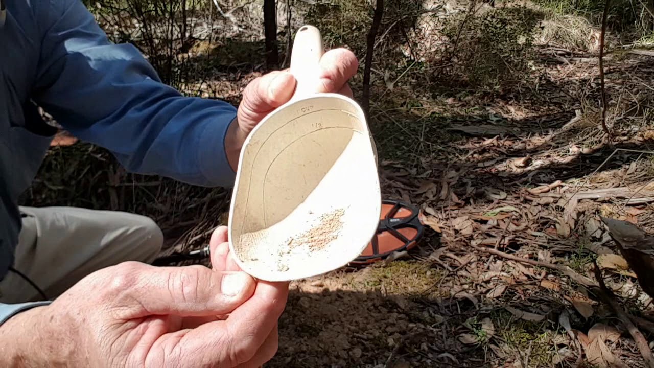 Alla ricerca di pepite d'oro in Sud Australia con il Equinox 800
