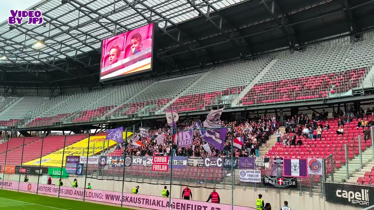 A. Klagenfurt - Austria Wien (0:1) / 20.10.24 / Support