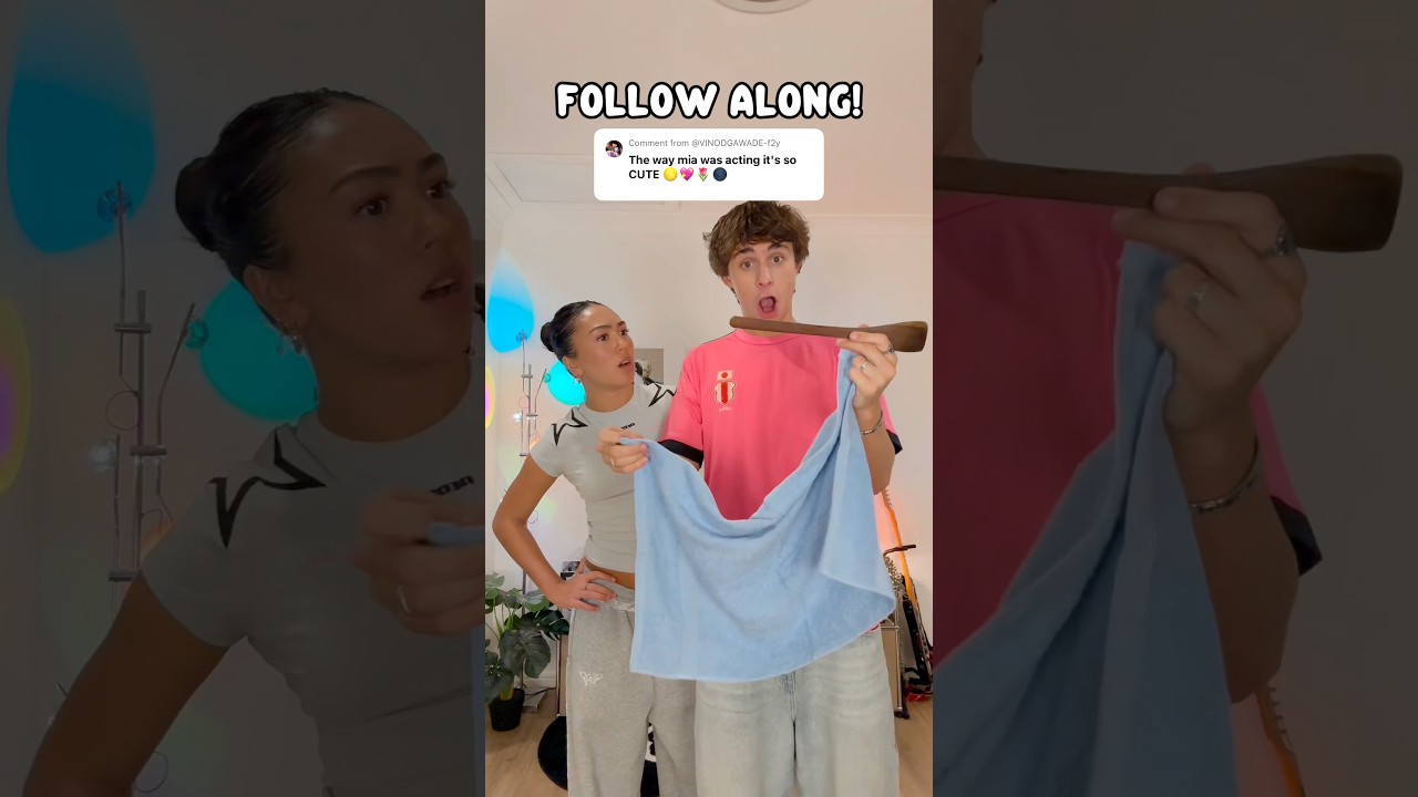 CAN YOU DO IT? 😳🤔🤣 VIRAL MAGIC TOWEL TRICK REVEALED! 👀 #shorts #viral #trend #tutorial