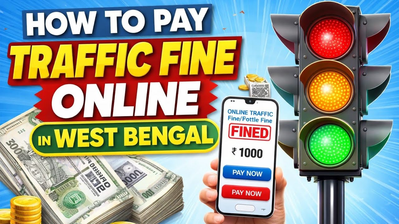 How to Pay Traffic Fine Online in West Bengal 🚦 | Pay Challan Online 2026 Full Guide