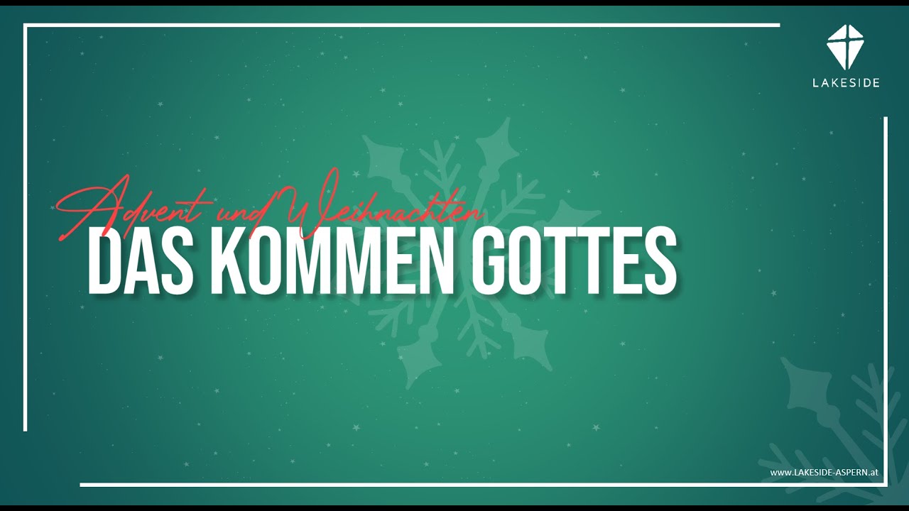 Das Kommen Gottes – Advent und Weihnachten #4 - Susi Wetzelhofer