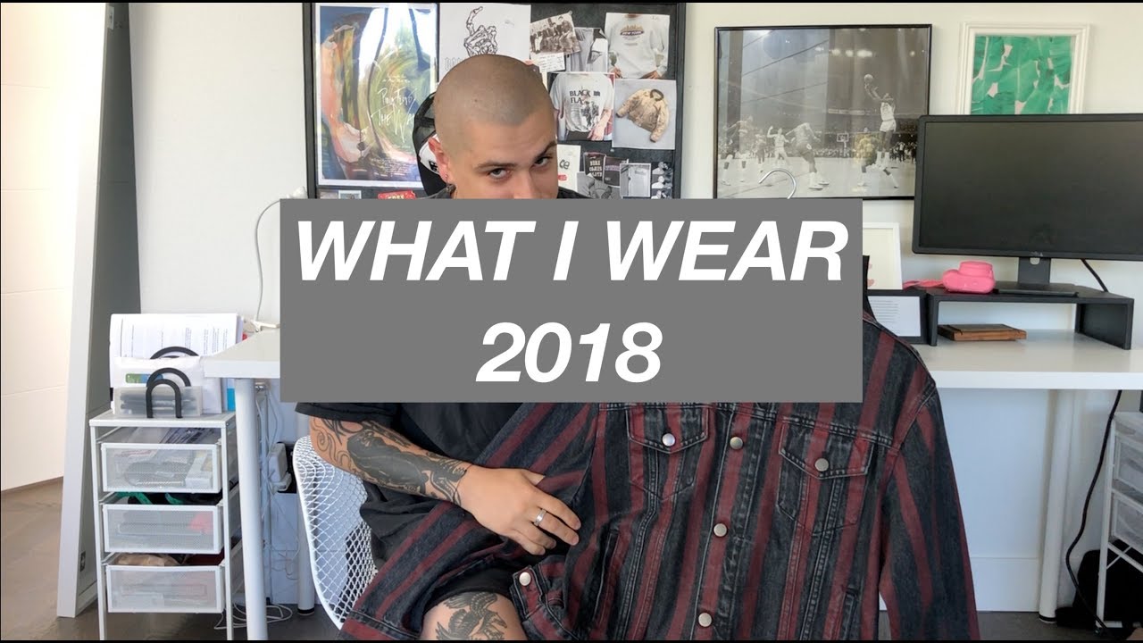 what I wear / what I bought in 2018