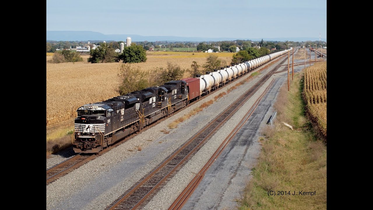 Detoured Oil Trains on the NS Lurgan Branch