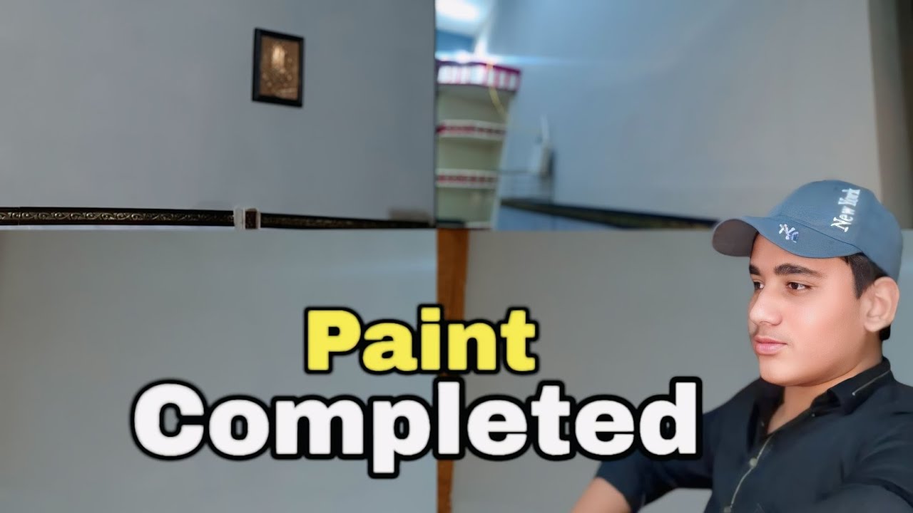Finally paint complete ho gaya ❤️ ||vlog'sWithAbdullah 