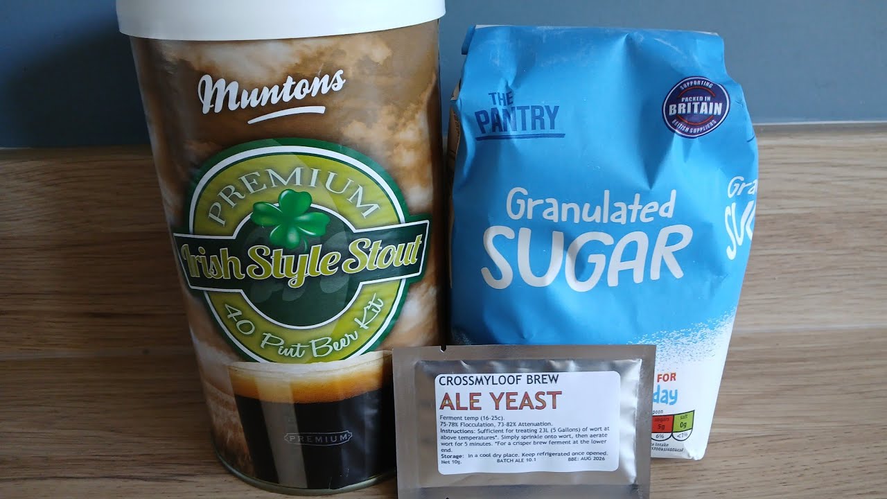 My quest for the best #3.Muntons Premium Irish stout.