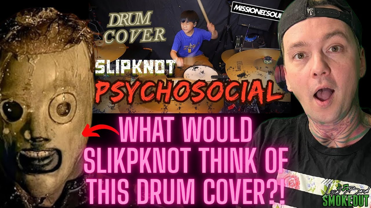 Missioned Souls - Psychosocial ( Reaction ) ICE COVERS SLIPKNOT ON DRUMS