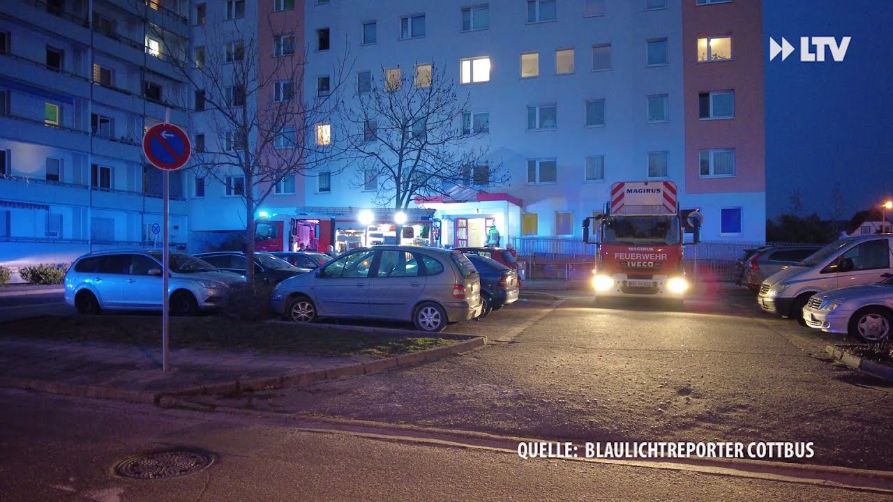 Wohnungsbrand in Sachsendorf -  die Kurznachrichten aus Cottbus vom 04.03.21