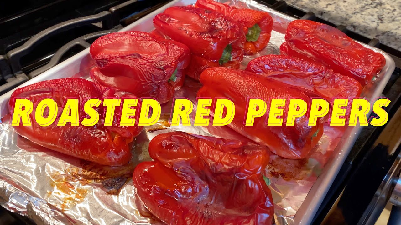THE BEST ITALIAN ROASTED RED PEPPERS | GRUB WITH GIL