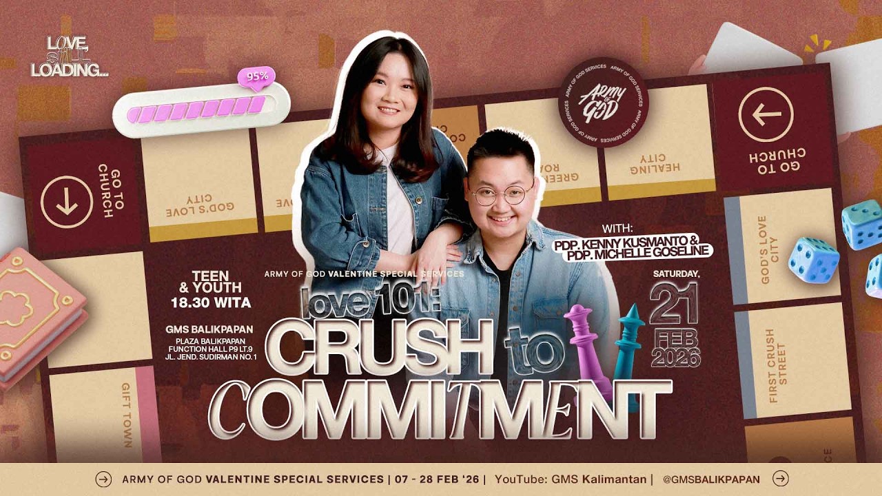 AOG BALIKPAPAN | [ TEEN & YOUTH ] | SATURDAY SERVICE | 21 FEBRUARI 2026 - PDP. KENNY & PDP. MICHELLE