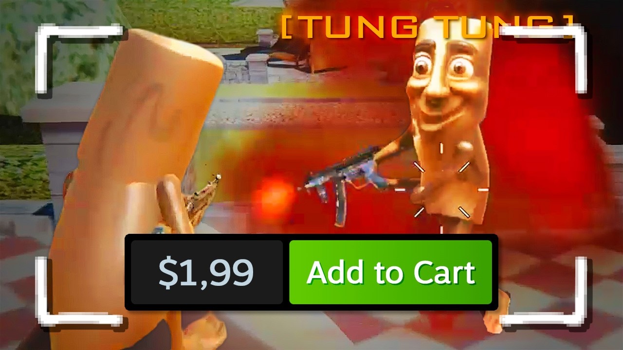 $2 Brainrot Trash from Steam