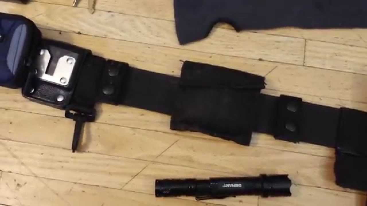 Canadian Unarmed Security Duty Belt
