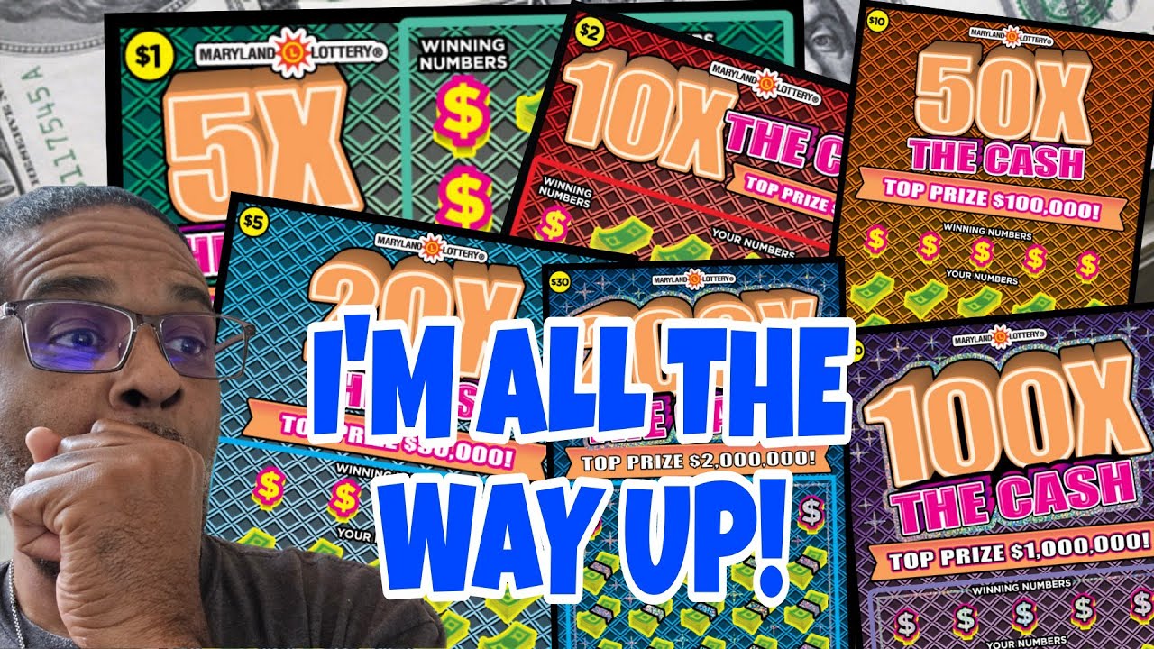 $80 Ladder Challenge Success! Md Lottery X series scratch off tickets 