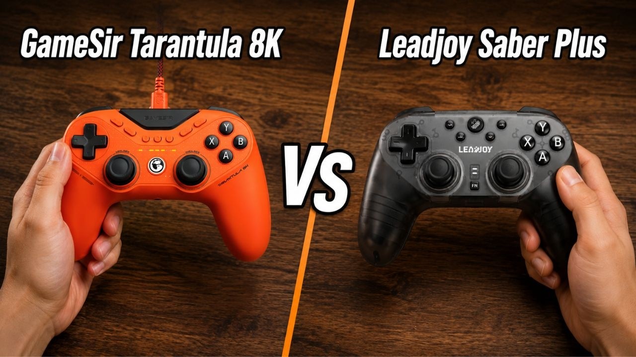 GameSir Tarantula 8K против Leadjoy Saber Plus&hellip; у одного есть огромное преимущество!