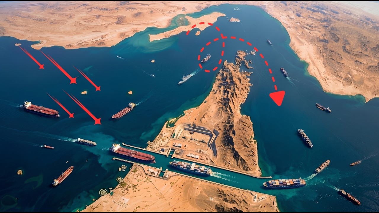 The Impossible $200B Canal: Engineers Are Blasting Through a Mountain to Bypass the Strait of Hormuz