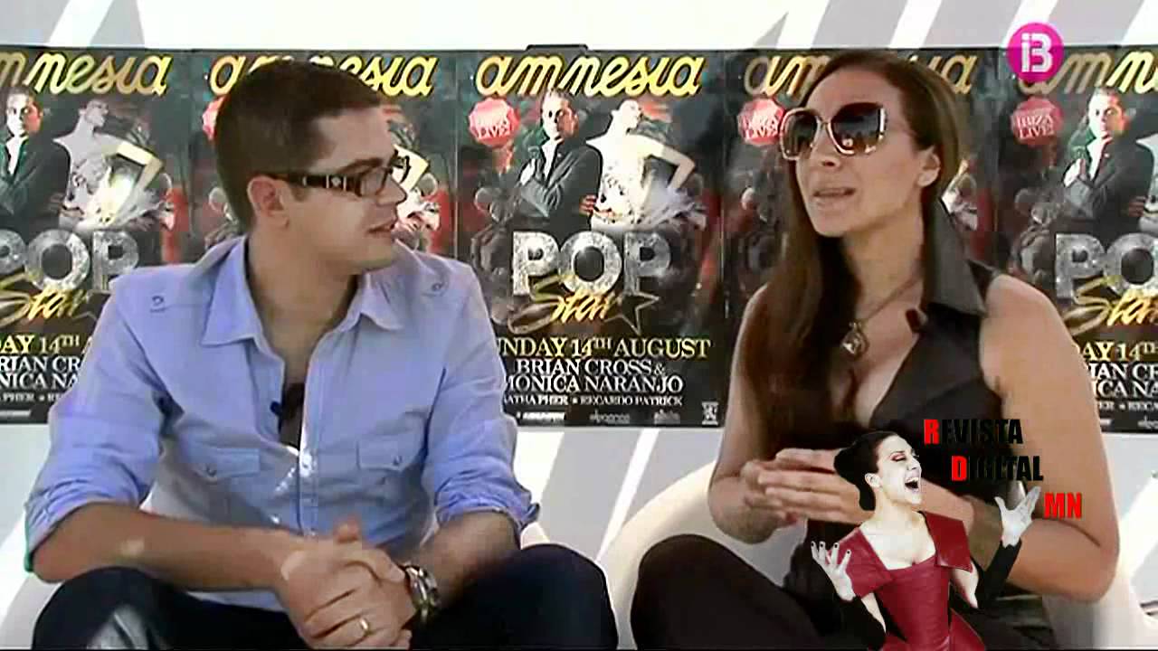 Presentación del Show ''PopStar Amnesia Ibiza'' de Mónica Naranjo & Brian Cross.