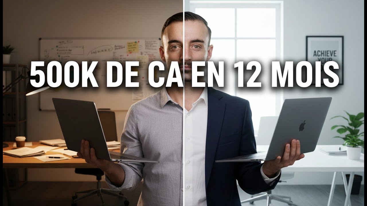 &Eacute;pisode 1 &mdash; 12 mois pour atteindre 500K avec mon agence marketing (challenge)