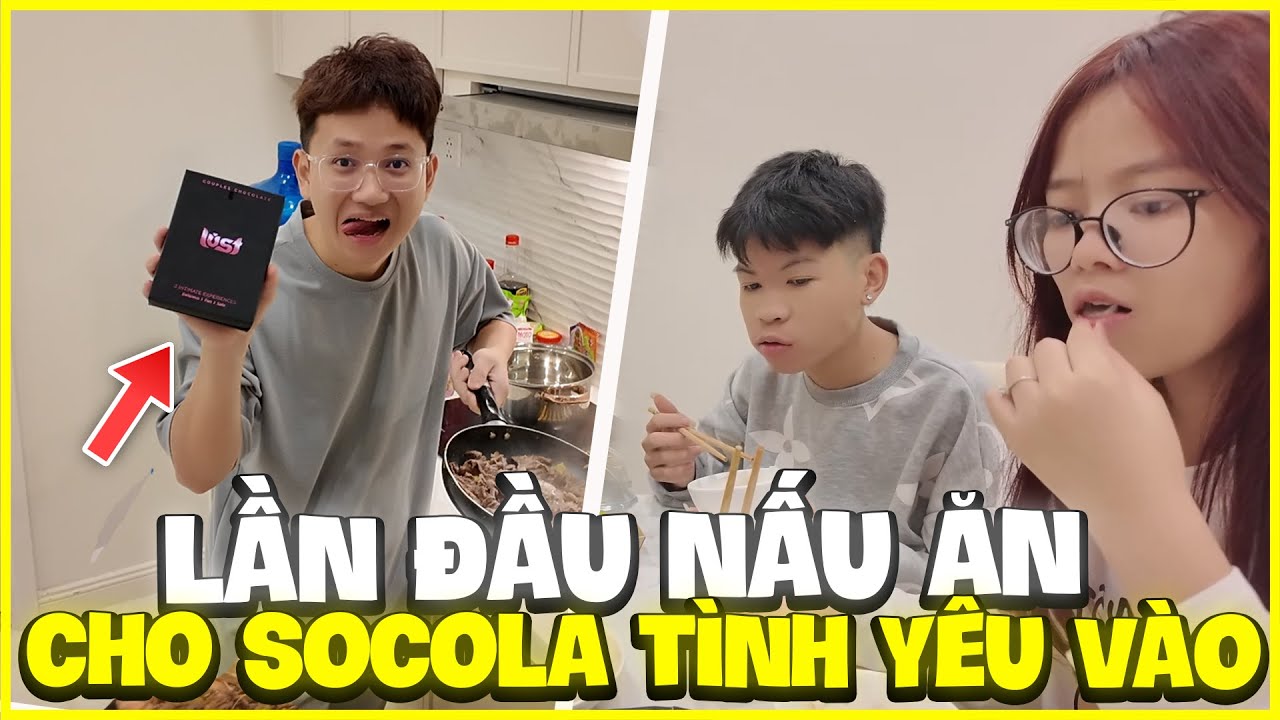 Thành Nam TV – Trổ Tài Vào Bếp Nấu Ăn | Cho Socola Tình Yêu Vào Món Ăn Và Cái Kết Bất Ngờ 😱