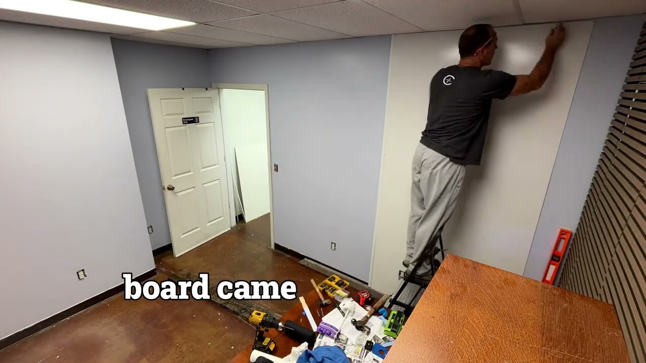 Watch me freshen up the LIT office and build a prayer wall for a holy place of prayer