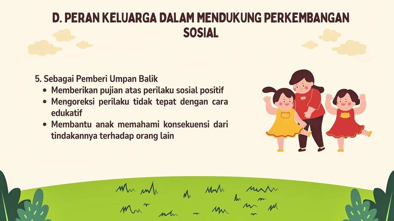 “Perkembangan Sosial Anak Dan Peran Penting Keluarga” Tugas UTS Psikologi Perkembangan Aud