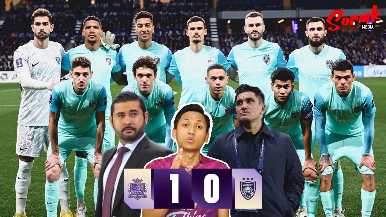 Analisis Ringkas Round of 16 ACLElite: JDT vs Sanfrecce Hiroshima