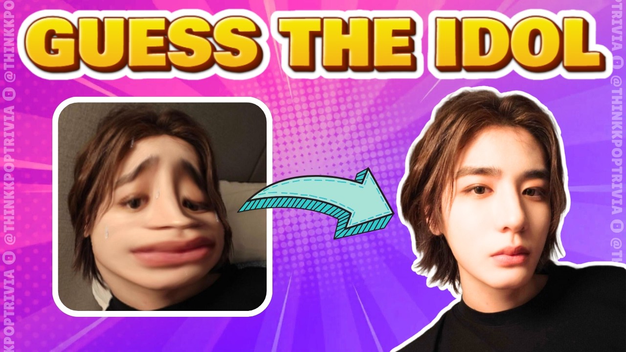 Guess the Kpop Idol with Ugly Filter| Male Idols | Fun Kpop Challenge Game! 😂🎤
