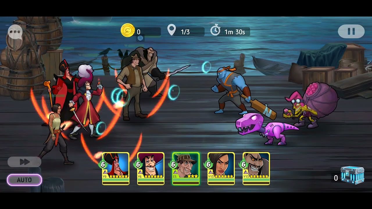 Disney Heroes: Battle Mode Hooking Our Prey (P1)