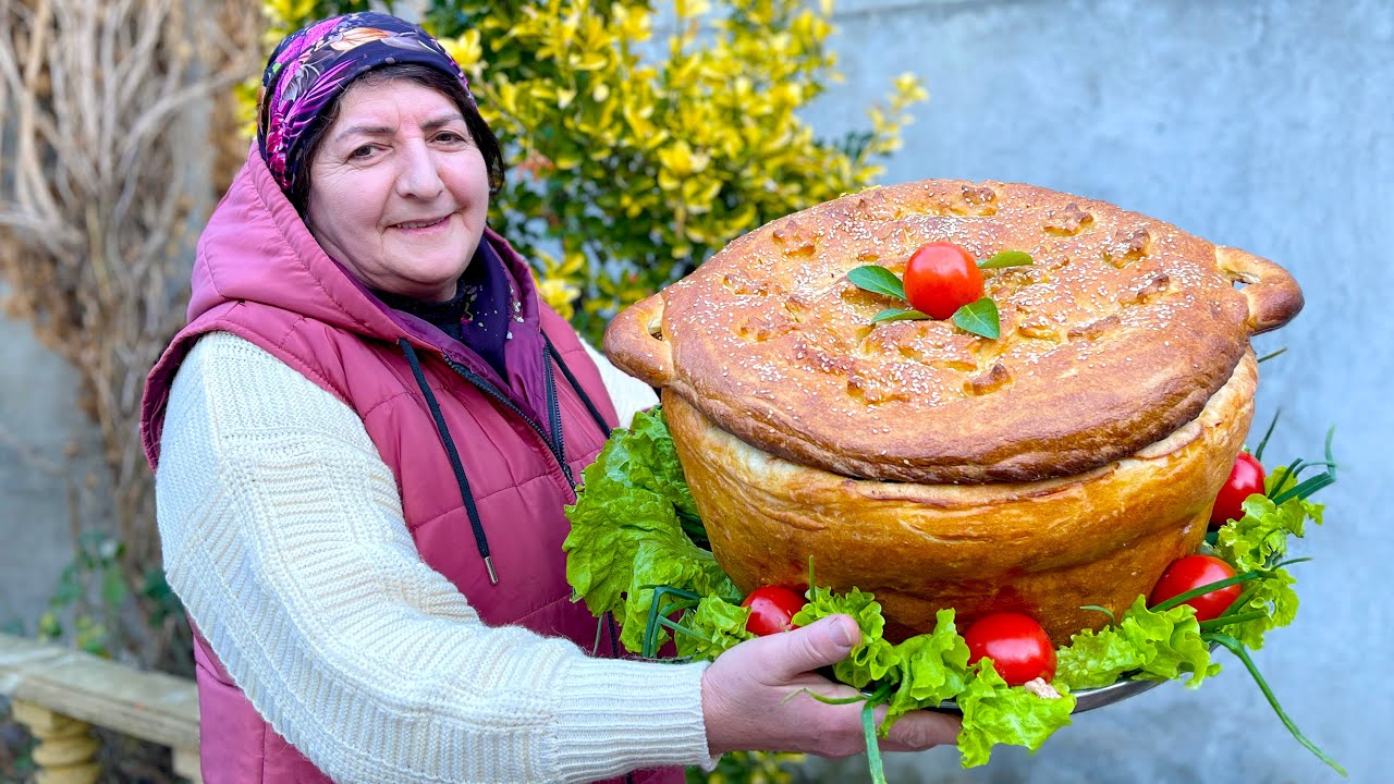 Борщ в хлебе - бабушкин рецепт вас шокирует. Домашний борщ