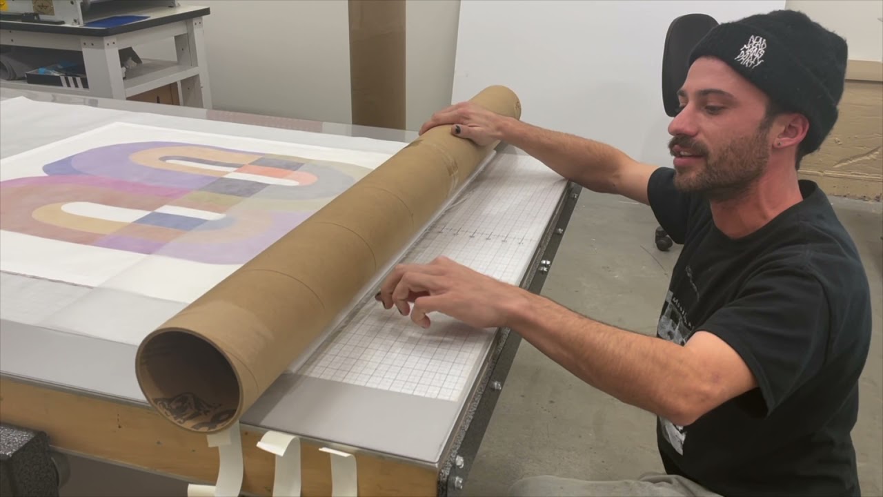 How We Do It: Rolling and packaging prints