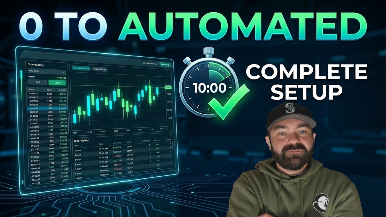 Zero to Fully Automated Trading in 10 Minutes | QuantCrawler Complete Setup