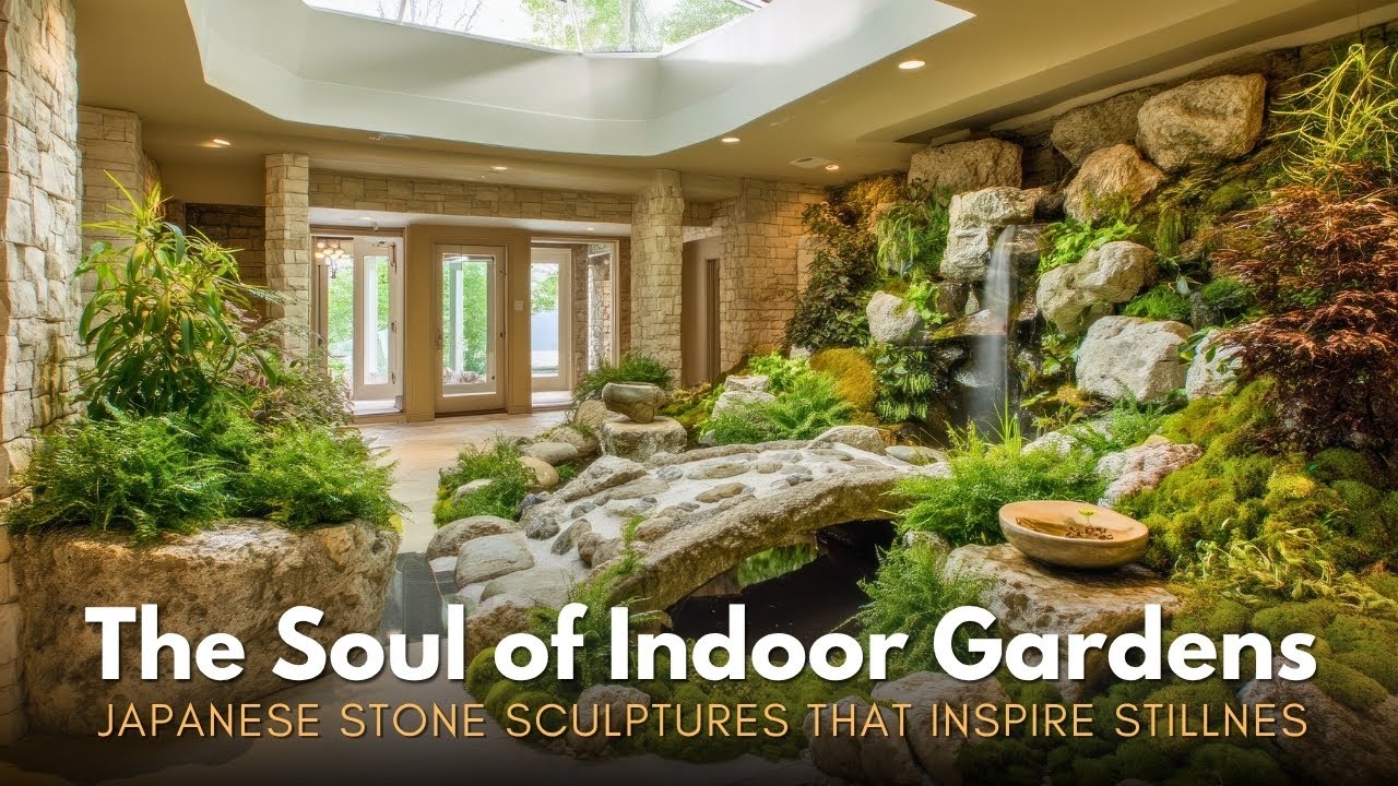 Japanese Stone Sculptures that Transform Modern Outdoor Spaces