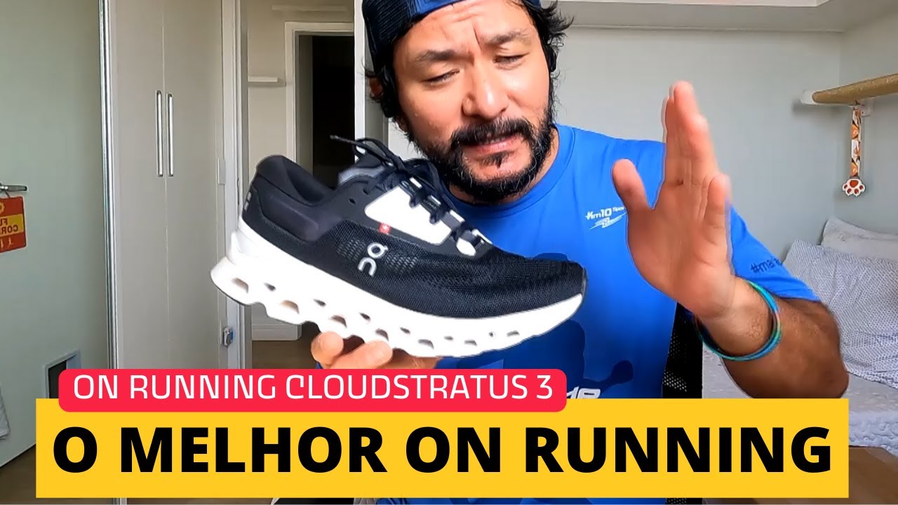Treinei com o On Running Cloudstratus 3