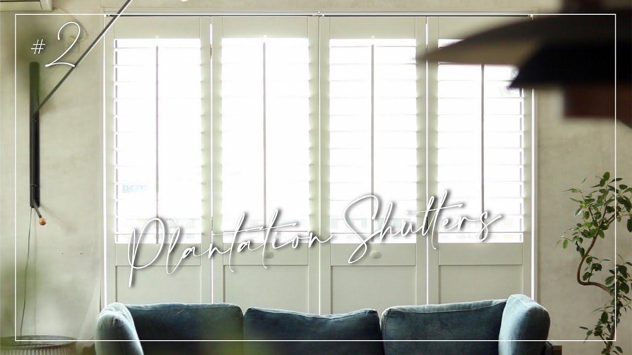 #25【DIY】羽根が開閉できる折れ戸のルーバー窓 | 内窓 | 掃き出し窓