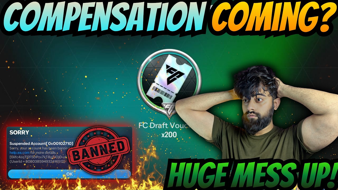 CRAZY GLITCH!🚨 Free 200 Vouchers! 😱 COMPENSATION?? Or END of FC MOBILE 🤯