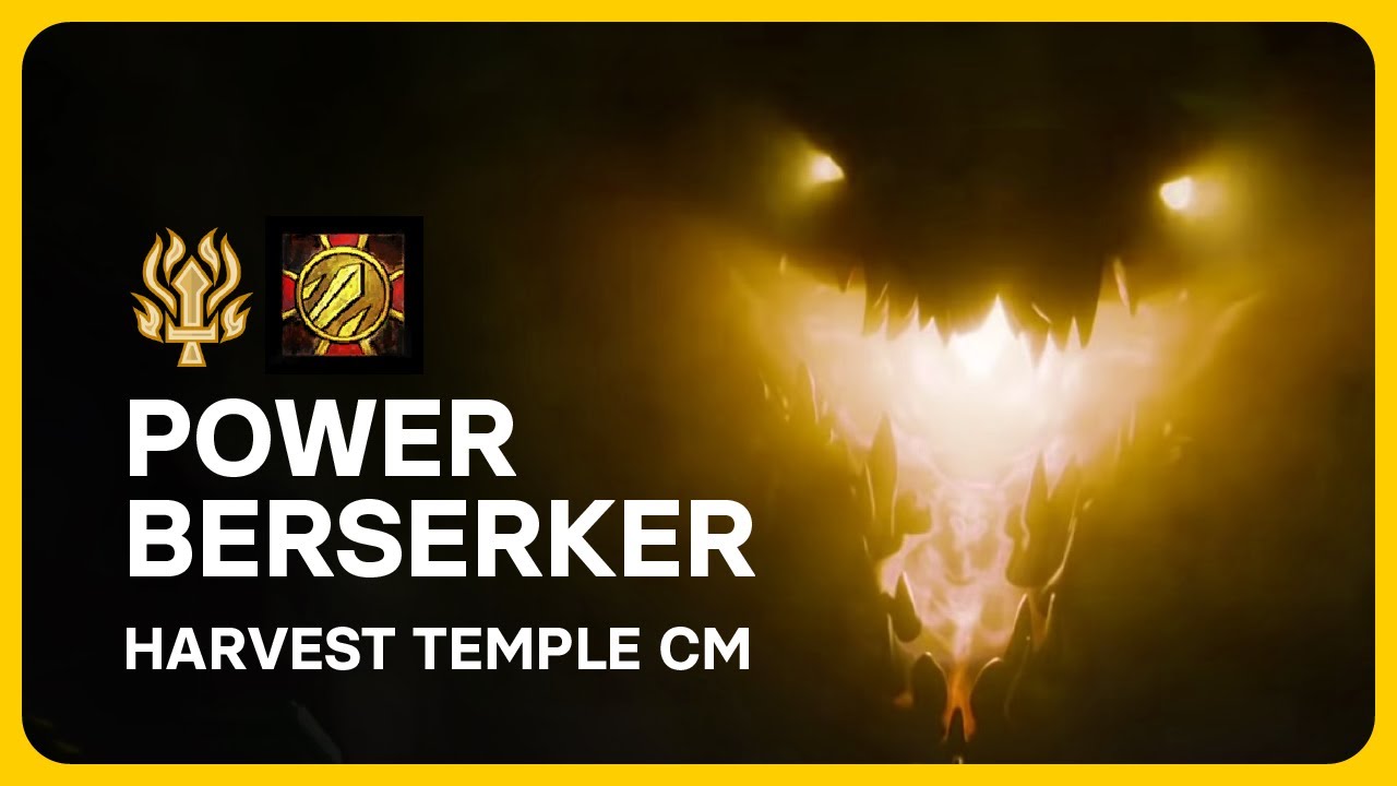 Harvest Temple CM | 34,1k Berserker - Signet Of Fury