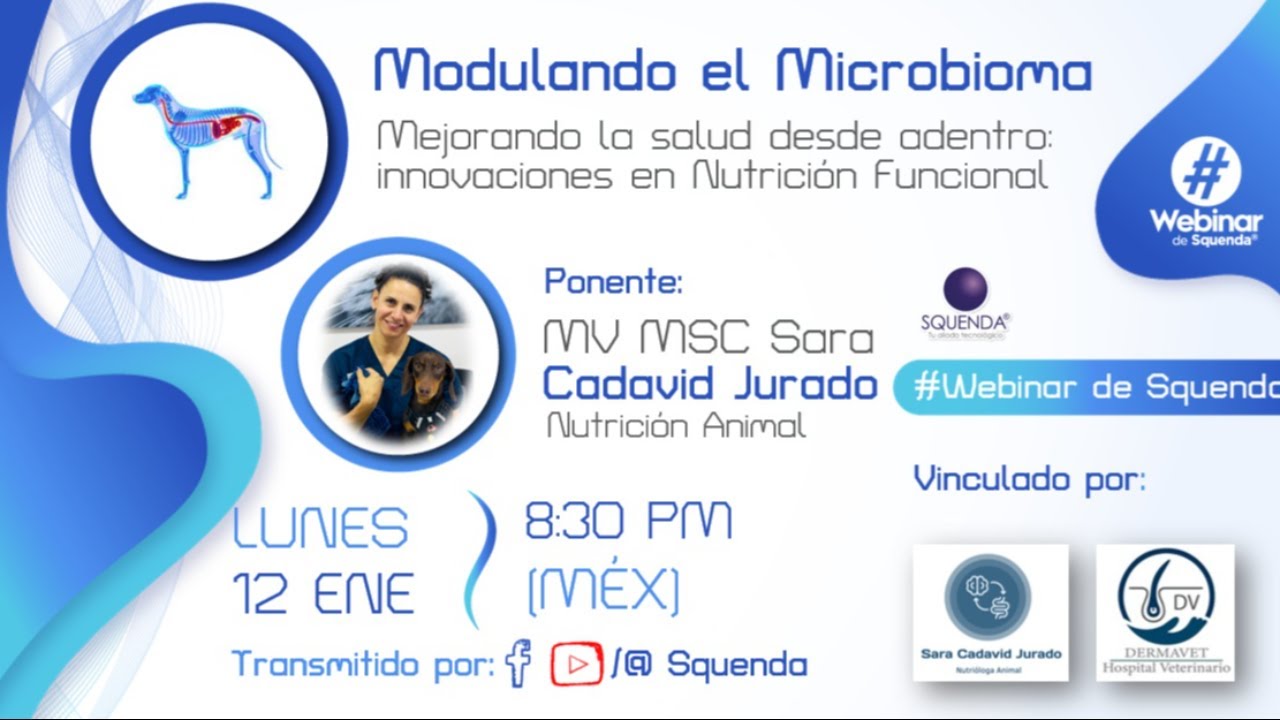 Modulando el Microbioma en Veterinaria – MV MSC Sara Cadavid Jurado