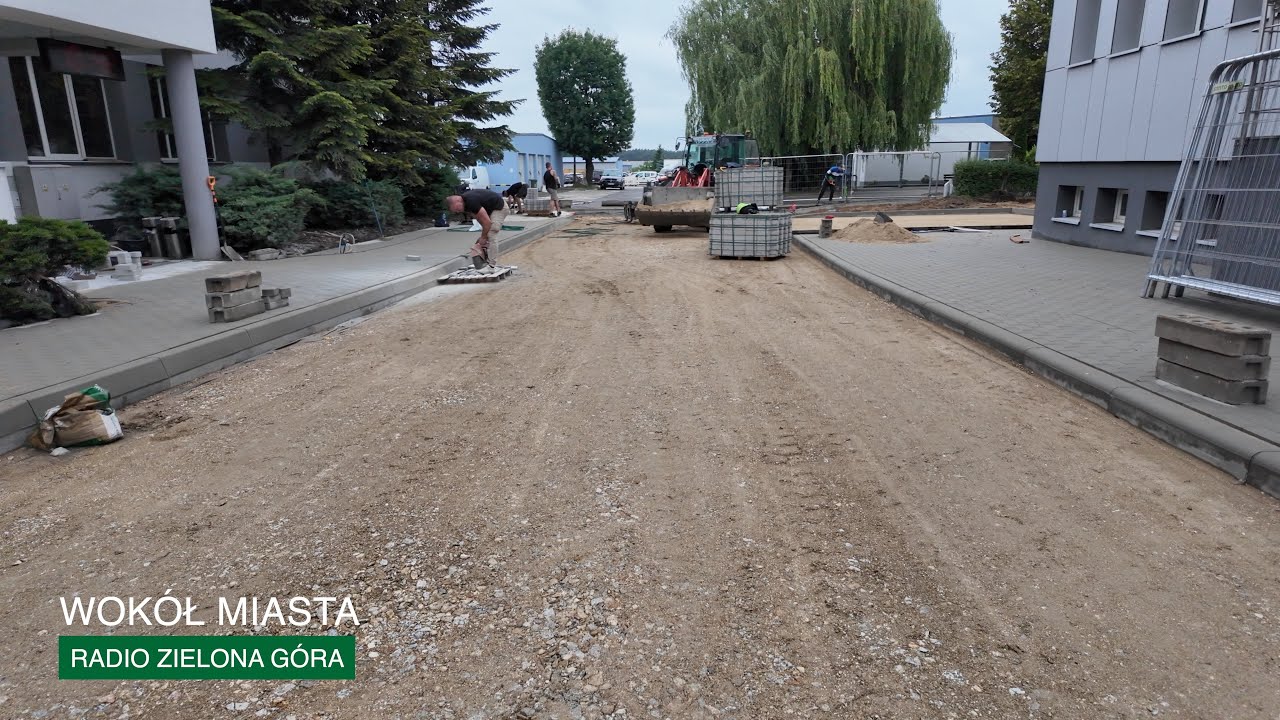 Wokół Miasta: z wizytą w ZWiK Zielona Góra – kończą się prace nad zagospodarowaniem wód opadowych.
