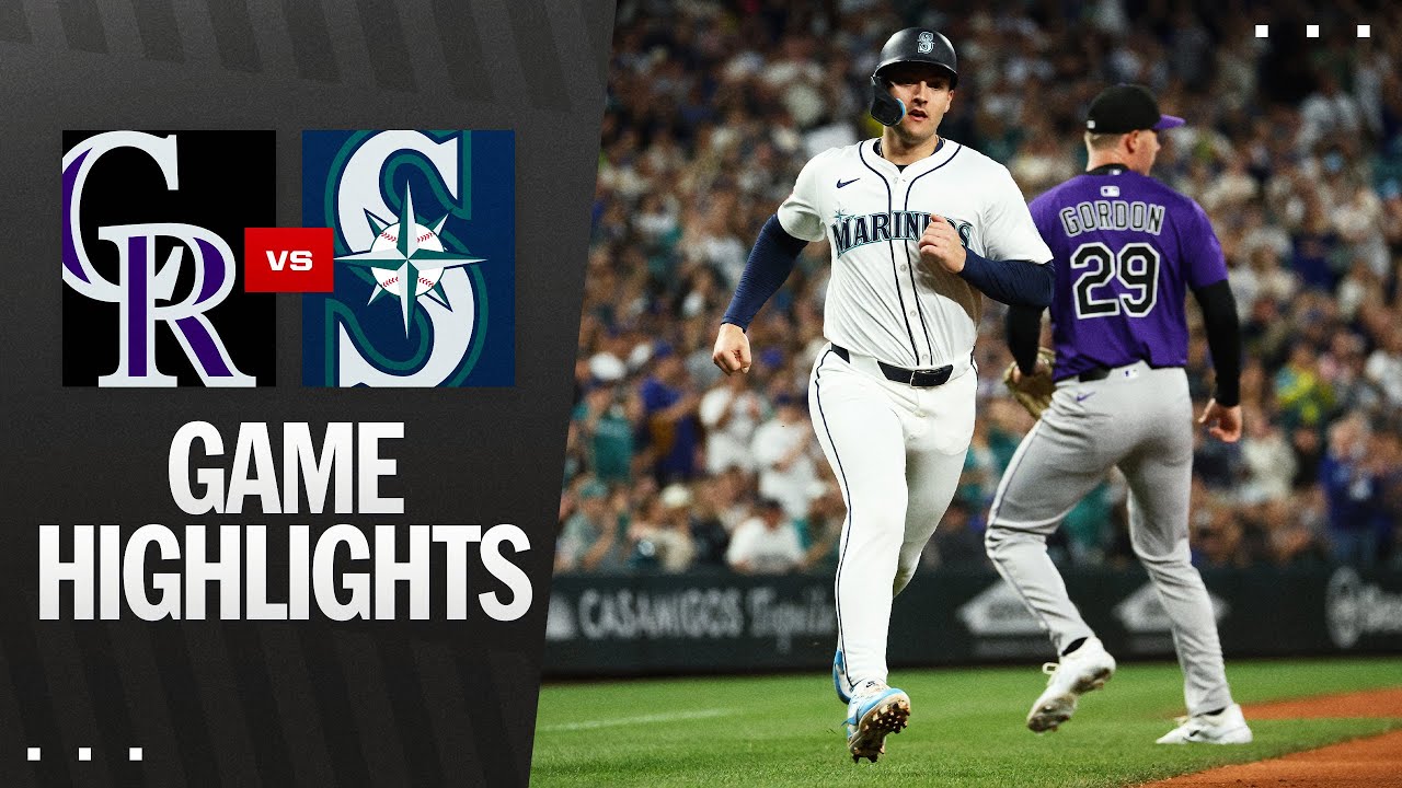 Лучшие моменты матча «Рокиз» против «Маринерс» (24.09.25) | Лучшие моменты MLB