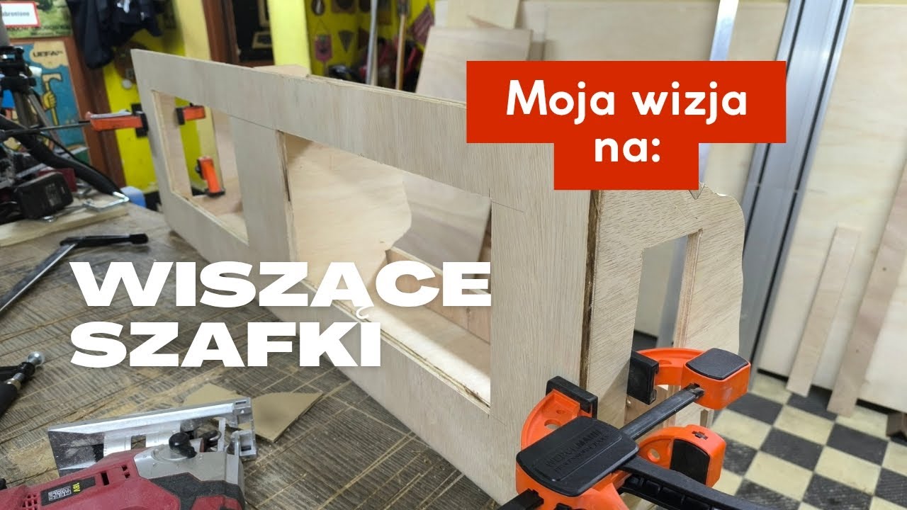 Jak zrobić szafki do kampervana? upper cabinets