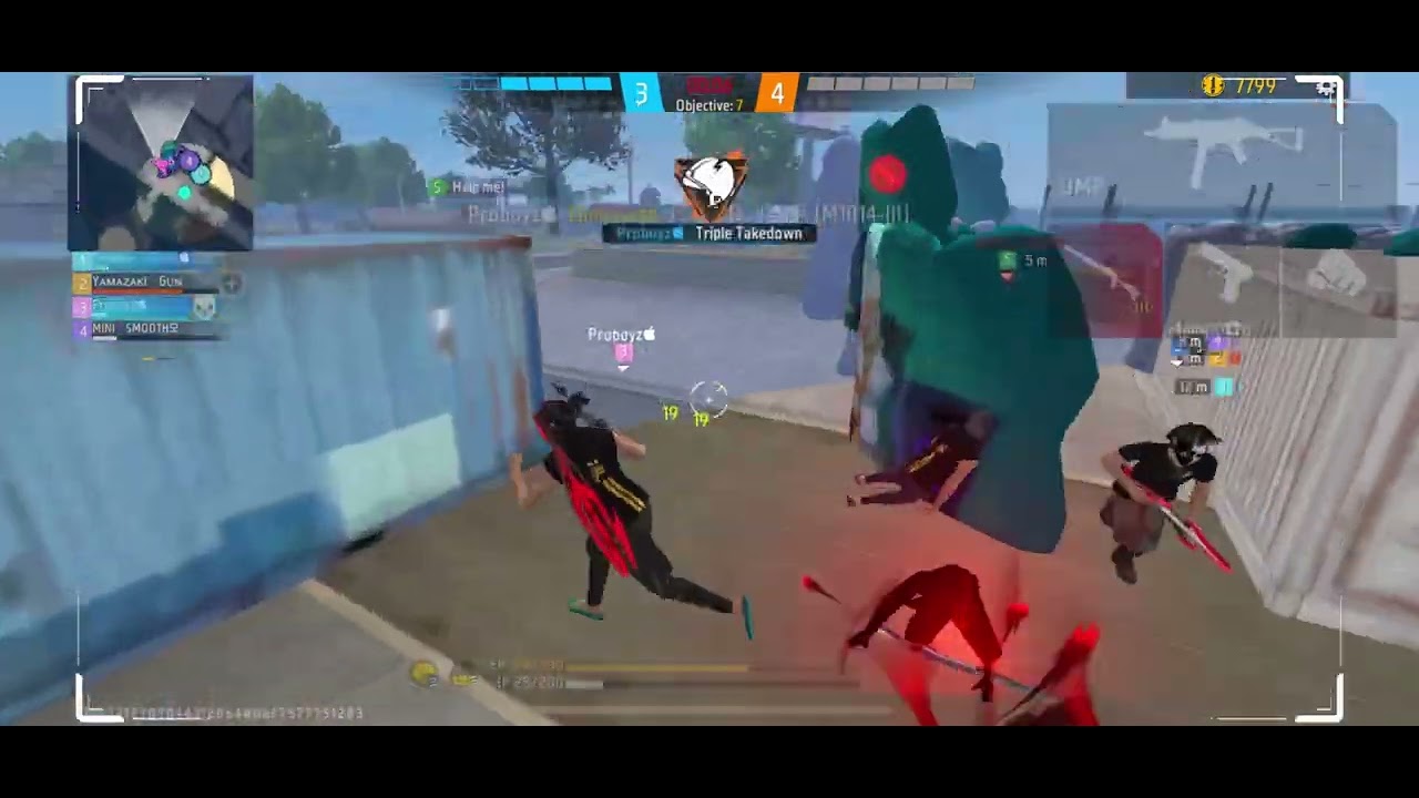 😬[AMAZING] 6v6 PAID MATCH HIGHLIGHTS BY PROBOYZ || UMP+M10 ONLY || CAN I WIN ?🫣