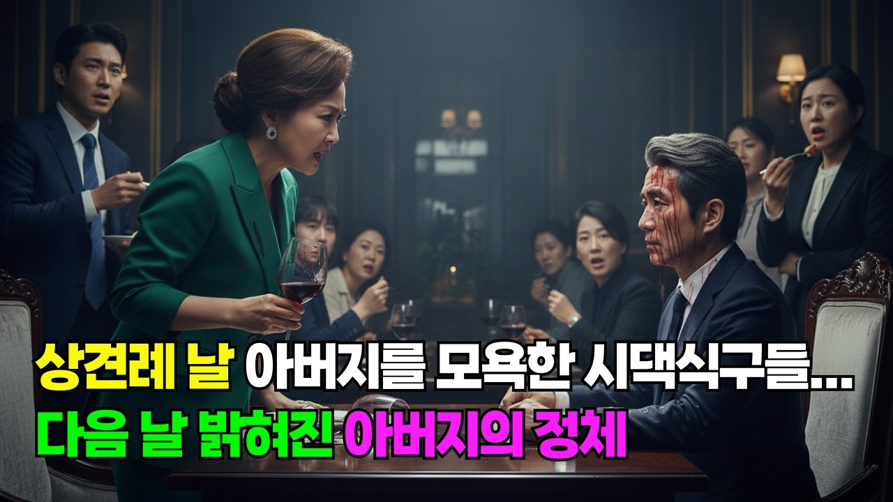 상견례 날 아버지를 모욕한 시댁 식구들… 다음날 밝혀진 아버지의 정체ㅣ노후사연ㅣ시니어이야기ㅣ사연라디오ㅣ사이다사연