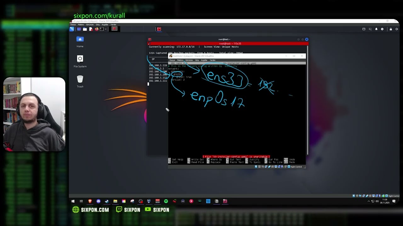 CTF Makinen IP Almıyor mu? (UBUNTU)