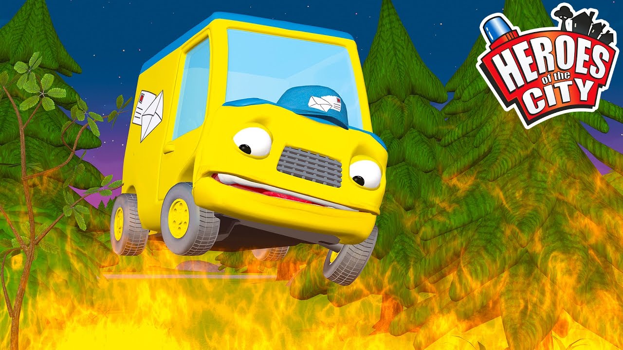 Camping Troubles - Heroes of the City - Season 1 - EP#01 | Car Cartoons | Car Cartoons