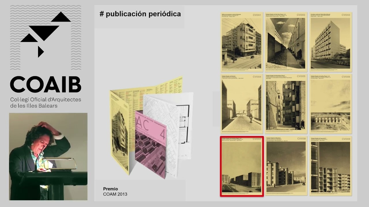 Conferencia Horizontes de la Arquitectura Española a Me-dio Pla-zo. Carmen Espegel.