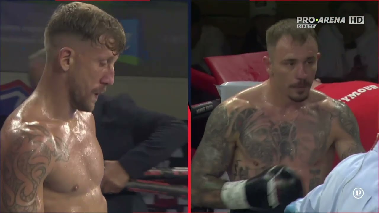 Amansio Paraschiv, aplaudat la scenă deschisă după ce i-a dat o lecție obraznicului italian Lezzi