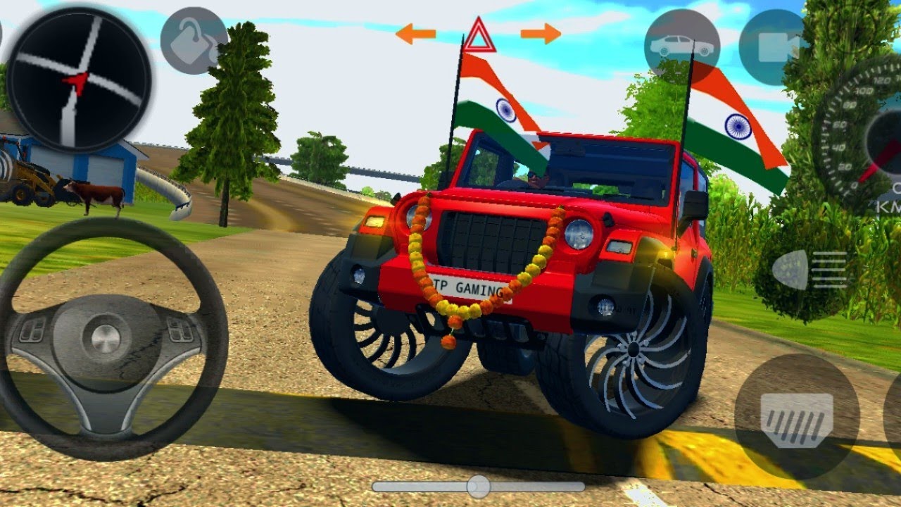 Modified Mahindra Thar👿Games:Indian Thar (Gadi Wala Games) Car Game- Android Game Android Gameplay