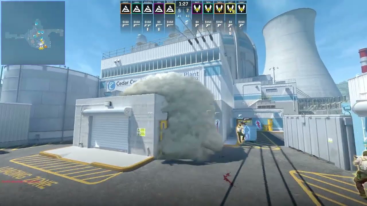 mezii Nuke Top Main Smoke in CS2