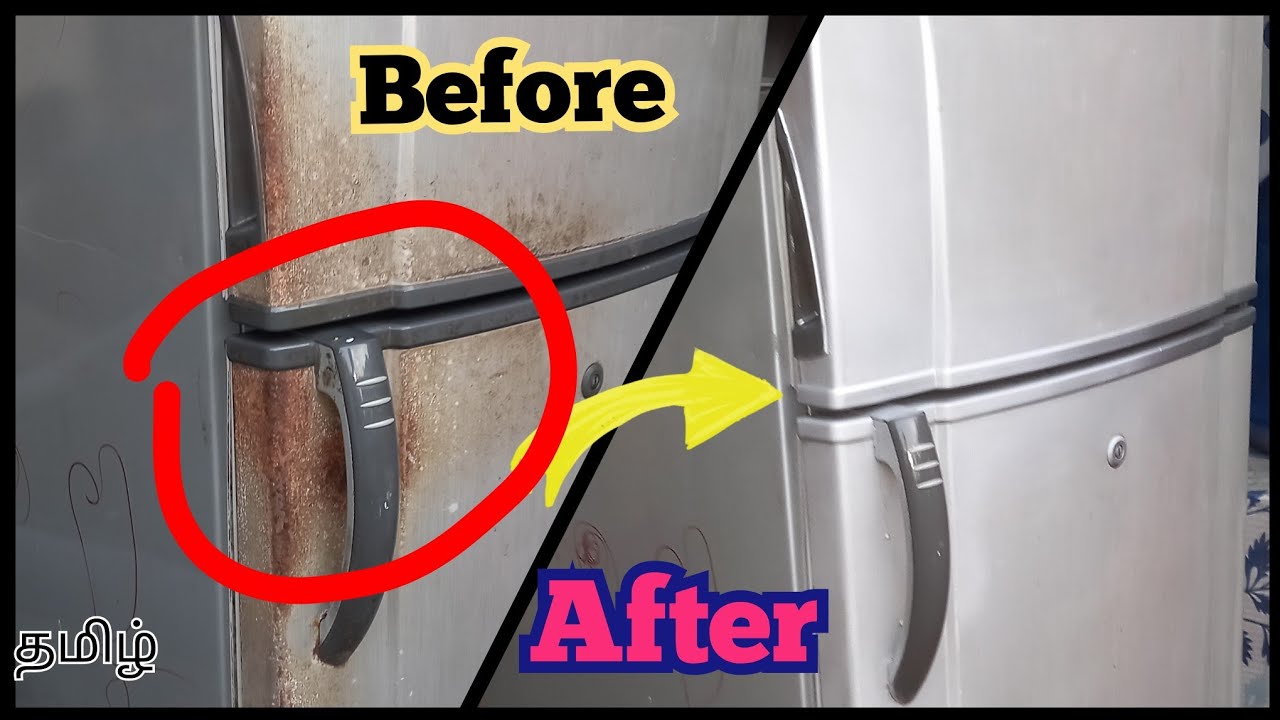 fridge door painting ideas தமிழ்/  fridge door painting/ fridge door rusted repair /#usa /#uk /#uae
