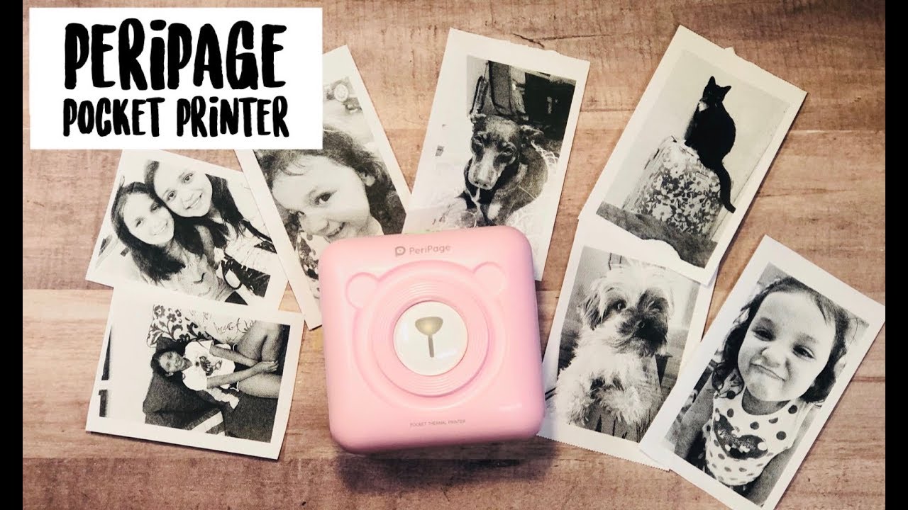 PeriPage Pocket Printer Demo