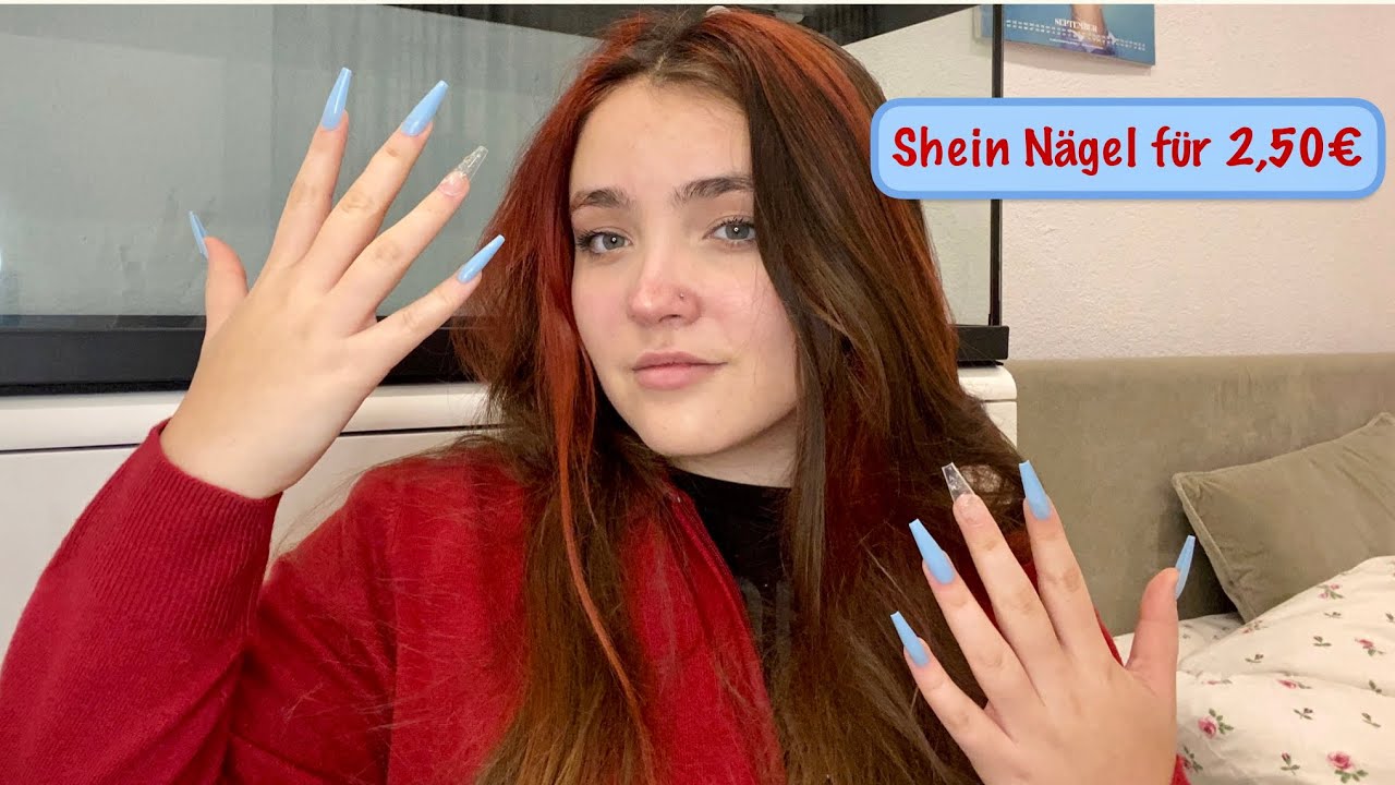Nägel von Shein für 2,50€, der Test ￼💯